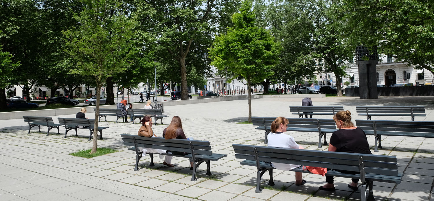 kübertlandschaftsarchitektur PLATZ DER OPFER DES NATIONALSOZIALISMUS